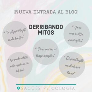Mitos portada sagüés psicología Oviedo