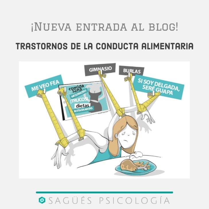 Portada trastornos de la conducta alimentaria Sagüés Psicología Oviedo