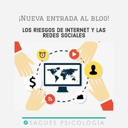 Portada riesgos en internet y redes Sagüés Psicología Oviedo